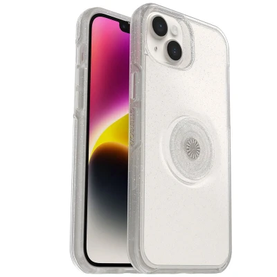 Afbeelding van Otterbox Otter+Pop Symmetry Clear hoesje Geschikt voor de iPhone 14 Plus Transparant/Glitter