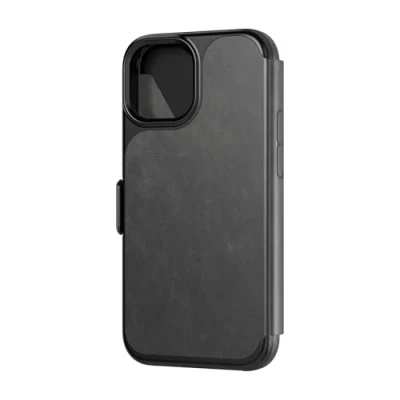 Afbeelding van tech21 Evo Portemonnee voor iPhone 13 Mini Telefoonhoesje met ruimte twee bankkaarten en 12ft Multi Drop Bescherming Zwart