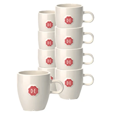 Afbeelding van Kopje Douwe Egberts Lungo 150ml wit