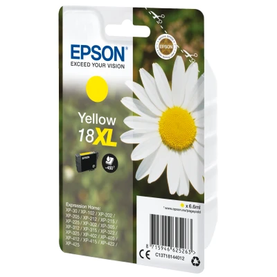 Afbeelding van Epson 18XL inktcartridge / Geel