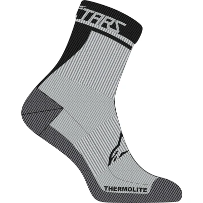 Afbeelding van Alpinestars Winter Therm 17 Fietssokken, zwart grijs, afmeting L voor man