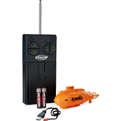 Afbeelding van Carson 500707117 XS Deep Sea Dragon 100% RTR (oranje), op afstand bestuurde boot, RC boot