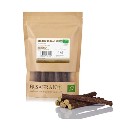 Afbeelding van FRISAFRAN Gedroogde zoethoutwortel drop zoete natuurlijke stokdrop Ecologisch stok verse palodul zoethout Zoethoutstokjes Rechtstreeks van de producent 1kg