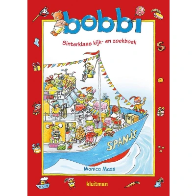 Afbeelding van Uitgeverij kluitman bobbi sinterklaas kijk en zoekboek