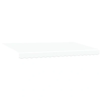 Afbeelding van vidaXL Luifel Vervangingsstof voor 4x2 m Frame Wit