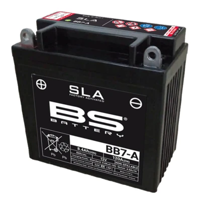 Afbeelding van BS Battery In de fabriek geactiveerde onderhoudsvrije SLA batterij BB7 A