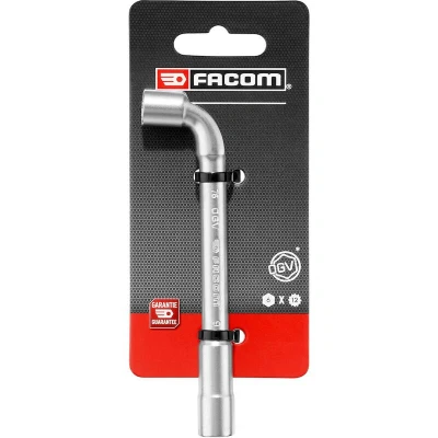 Afbeelding van FACOM 76.9PB open pijpsleutel, gesmeed, twaalfkant x zeskant, 9 mm