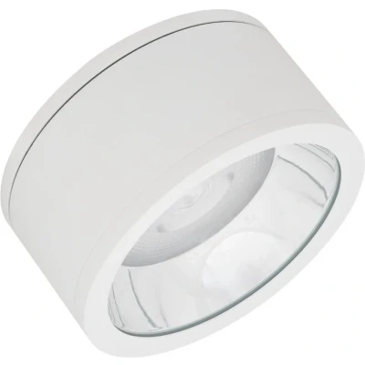 Afbeelding van Ledvance downlight surface plafond wandarmatuur 45w 4725lm 3000k cri80 36 ip65 ik06 opbouw beh wit alu xh 250x125mm 4058075769298
