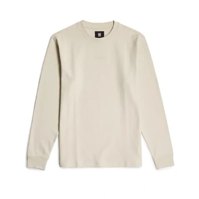 Afbeelding van G Star RAW Tweeter Regular Tee Long Sleeve, wit (Whitebait D25166 d617 1603), XXL