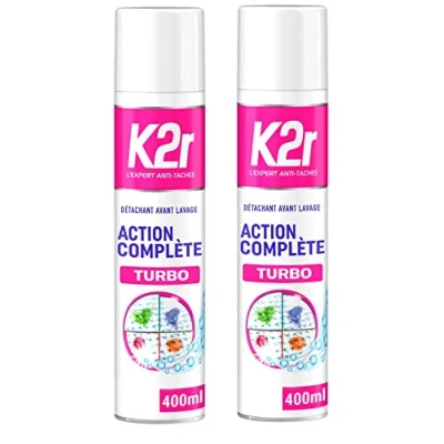 Afbeelding van K2R Vlekverwijderaar Avant lavage Aerosol 400 ml 2 stuks