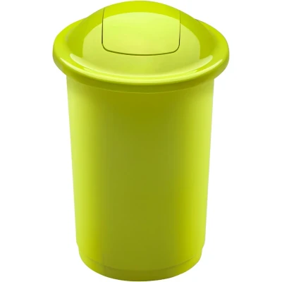 Afbeelding van Plafor Quatro Prullenbak, afvalbak afvalscheiding, recycling, keuken 50L, Groen