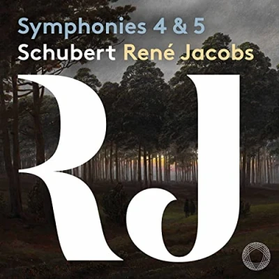 Afbeelding van B&#039;Rock Orchestra, René Jacobs Schubert: Symphonies 4 &amp; 5 (CD)