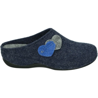 Afbeelding van Westland by Josef Seibel Pantoffels, Dames, Maat: 40, Blau Wol