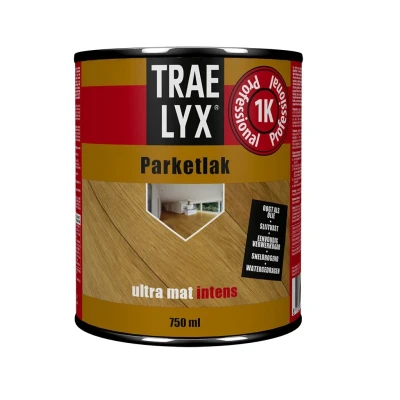 Afbeelding van Trae lyx parketlak ultra mat intens 750 ml