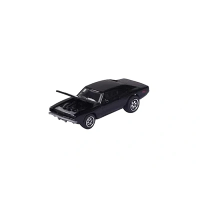 Afbeelding van Majorette Dodge Charger R/T Vintage auto speelgoedauto, schaal 1:64 (7,5 cm), met verzamelkaart, modelauto voor kinderen vanaf 3 jaar