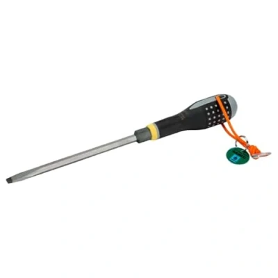 Afbeelding van Bahco Schroevendraaier ERGO™ met Dyneema koord driecomponentengreep dubbele handgreep gleuf 2 x 12 200mm TAHBE 8880