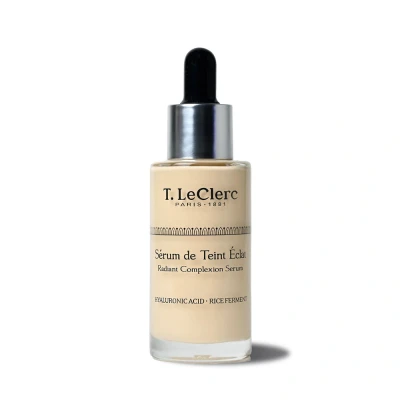 Afbeelding van T.LeClerc Gezicht Foundation Serum De Teint Eclat Anti Age 02 Amande 30gr