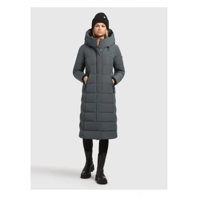 Afbeelding van khujo Sensy Wintermantel, Dames, Maat: XS, Foam green