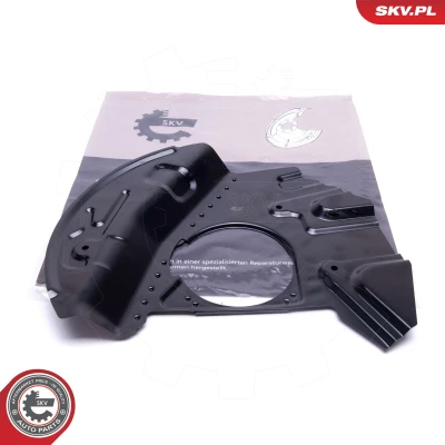 Afbeelding van ESEN SKV 57SKV192 Stofplaat remschijf Vooras links BMW: X5 (E53) 3.0 i, 4.8 is, 4.4 d, 4.6 is 2000 2006