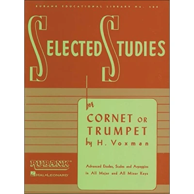 Afbeelding van Hal Leonard Rubank Selected Studies for Cornet Or Trumpet