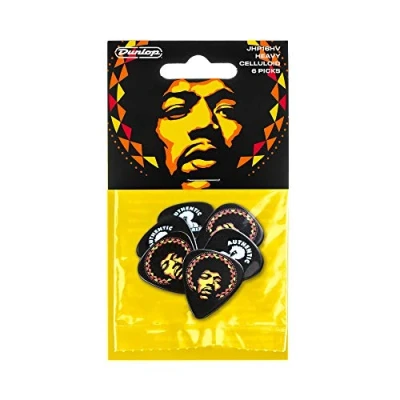Afbeelding van Dunlop Jimi Hendrix 69 Psych Series Aura Mandala plectrumset (6 stuks)