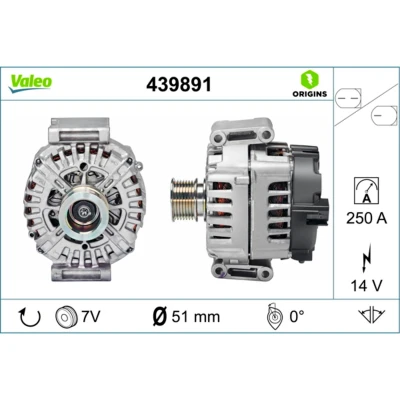 Afbeelding van Valeo Alternator/Dynamo 439891