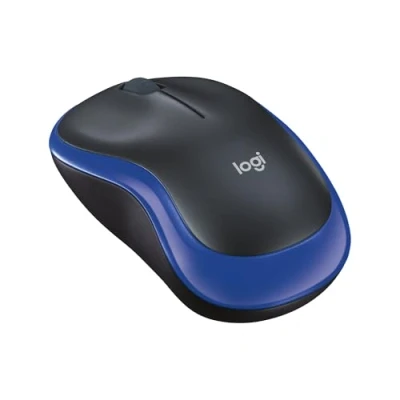 Afbeelding van Logitech M185 Draadloze Muis, 2,4 GHz met USB Mini Ontvanger, Batterijduur van 12 Maanden, 1000 DPI Optische tracking, Tweehandig, Compatibel PC, Mac, Laptop Blauw