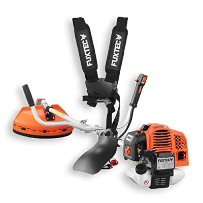 Afbeelding van FUXTEC bosmaaier benzine grastrimmer 2in1 62cc 2 takt FX MS162