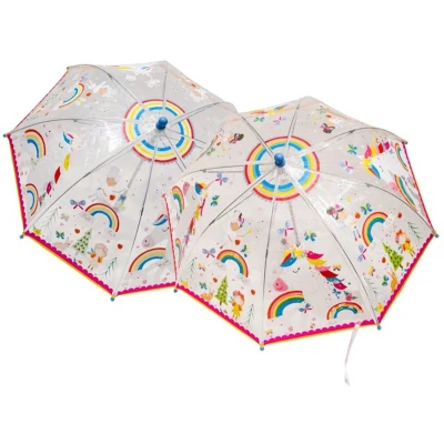 Afbeelding van Floss &amp; Rock Paraplu Rainbow 66 cm x Ø 60 Verandert van kleur