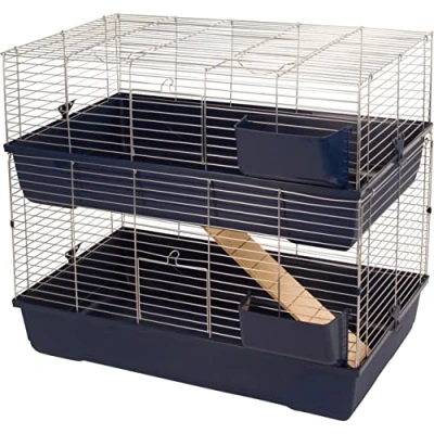 Afbeelding van Kerbl 81704 Maxi Baldo Twin 100 knaagdierenkooi met 2 verdiepingen, x 53 86 cm