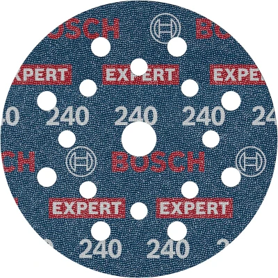 Afbeelding van Bosch Accessoires EXPERT Schuurschijf O780 met film onderlaag, 125 mm, G240, 6x 2608902404