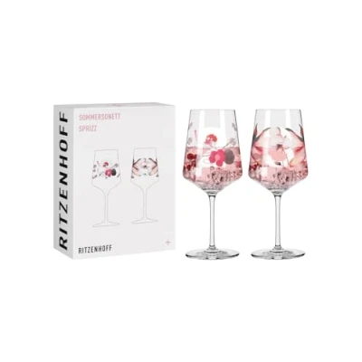 Afbeelding van RITZENHOFF 3461002 Zomersonet #2 Aperitiefglazenset, kristalglas, 544 milliliter
