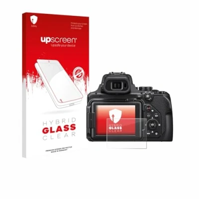 Afbeelding van upscreen Screenprotector voor Nikon Coolpix P1000 Folie Beschermfolie Beschermglas transparant