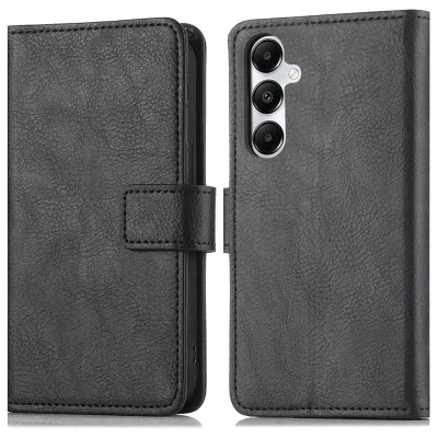 Afbeelding van Samsung Galaxy A26 Hoesje Kunstleder imoshion Bookcase Zwart Telefoonhoesje