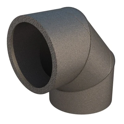 Afbeelding van Ubbink Aerfoam bocht 90 EPE Ø 180 mm grijs