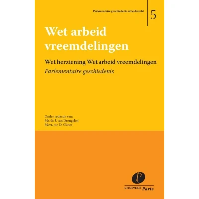 Afbeelding van Wet herziening arbeid vreemdelingen (Paperback)