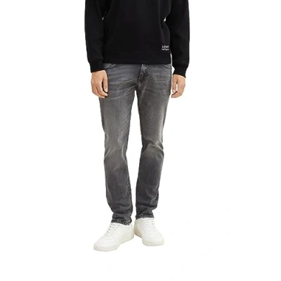 Afbeelding van TOM TAILOR Denim Piers Slim Jeans voor heren, 10219 Used Mid Stone Grey Denim, 32W / 30L