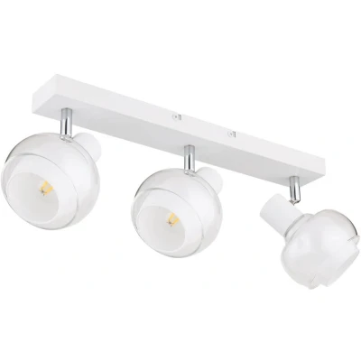 Afbeelding van Globo Witte plafondlamp Tokki 3 lichts 54309 3W