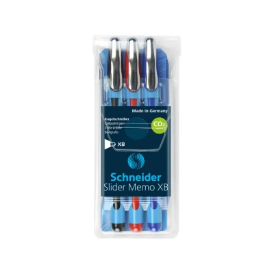 Afbeelding van Set 3 Ballpoint Slider Ass Balpen