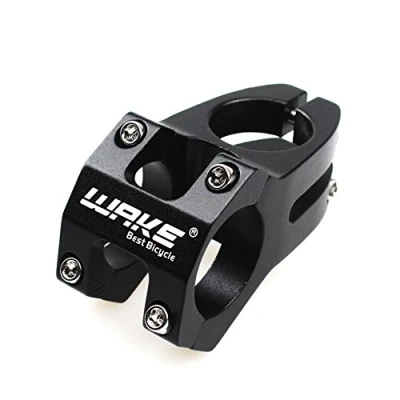 Afbeelding van CYSKY 31.8 fietsstuurpen 45 mm mountainbike stuurpen korte MTB voor de meeste fietsen BMX racefiets (zwart)