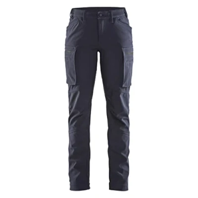 Afbeelding van Blaklader 7177 2513 Dames softshell service winterwerkbroek Donker marineblauw C34