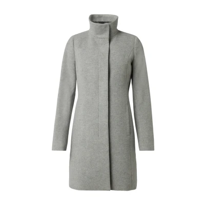 Afbeelding van comma Halflange jas, Dames, Maat: 46, Graphit