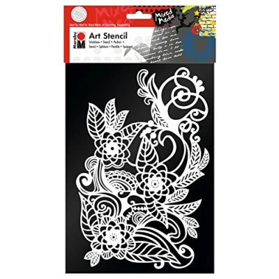 Afbeelding van Marabu 028500001 Art Stencil A4 Zentangle