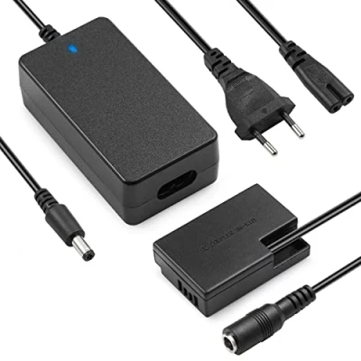 Afbeelding van ENEGON LP E17 Dummy Battery ACK E18 DC Coupler Adapter Kit Compatibel met Canon Rebel SL2, T6i, T6s, T7i, EOS M3, M5, M6, 200D, 250D, 77D, 750D, 760D, 800D, 8000D, KISS X8i