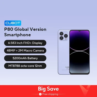 Afbeelding van Cubot P80 256GB Zwart