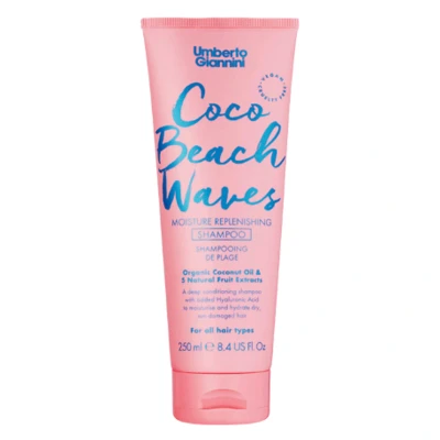 Afbeelding van Umberto Giannini Boho Beach Waves Moisture Replenishing Shampoo 250ml