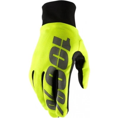 Afbeelding van 100%, Unisex, Handschoenen, Hydromatic Waterdichte Geel, Zwart, (XXL)