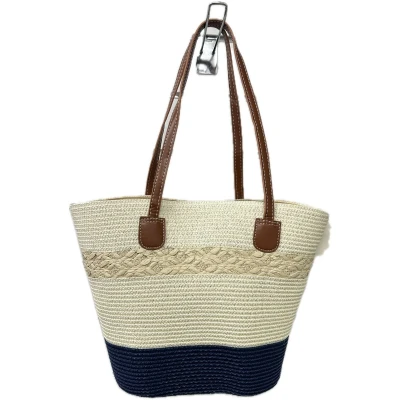 Afbeelding van Zomerse Shopper met Vlechtaccent HS