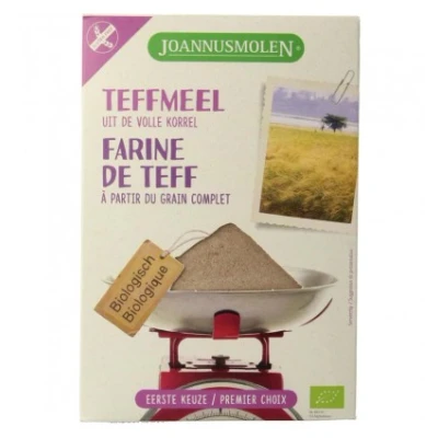 Afbeelding van Joannusmolen Teffmeel 300 gram