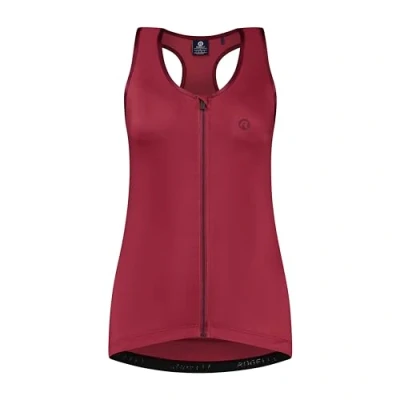Afbeelding van Rogelli Abbey Fietsshirt Korte Mouwen Dames Roze Maat M